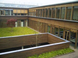 Bamboo Cladding at AGC Head Office