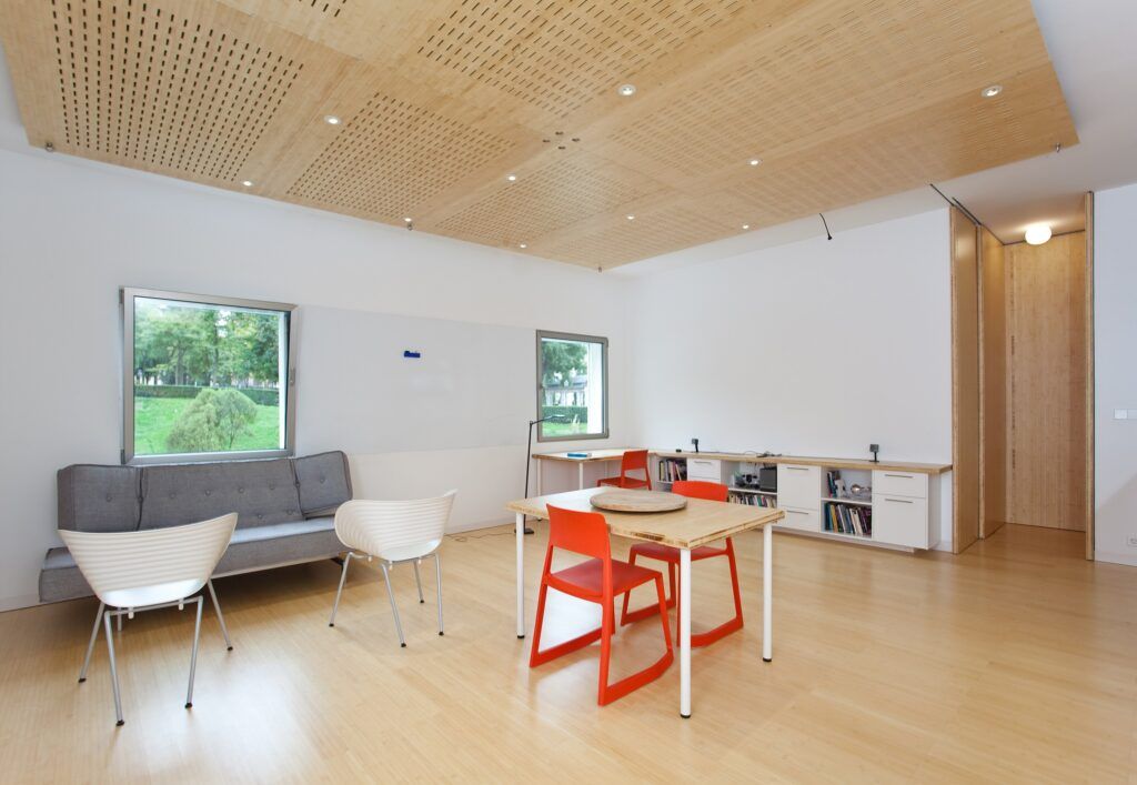 Le sol en bambou Purebamboo est installé dans un appartement à Madrid