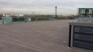 MOSO Bamboo X-treme decking used at GL Events Headquarter