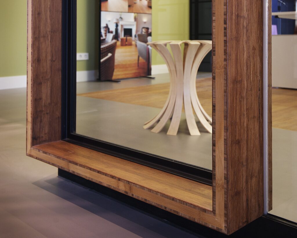 Bamboo Frame in MOSO Office