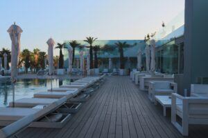 MOSO Bamboo X-treme Decking used at Hotel W in Barcelona Spain