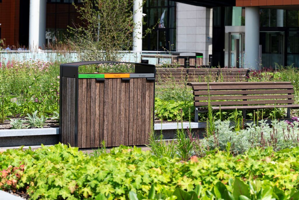 MOSO Bamboo X-treme used for furniture at Haarlerbergpark in Amsterdam