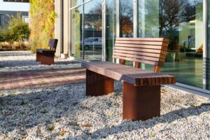 MOSO® Bamboo X-treme and N-durance beams used in FURNS benches